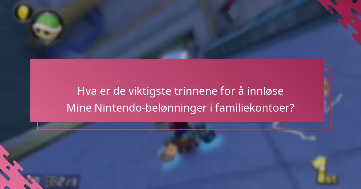 Hvordan kan belønninger deles blant familiemedlemmer i kontoer?