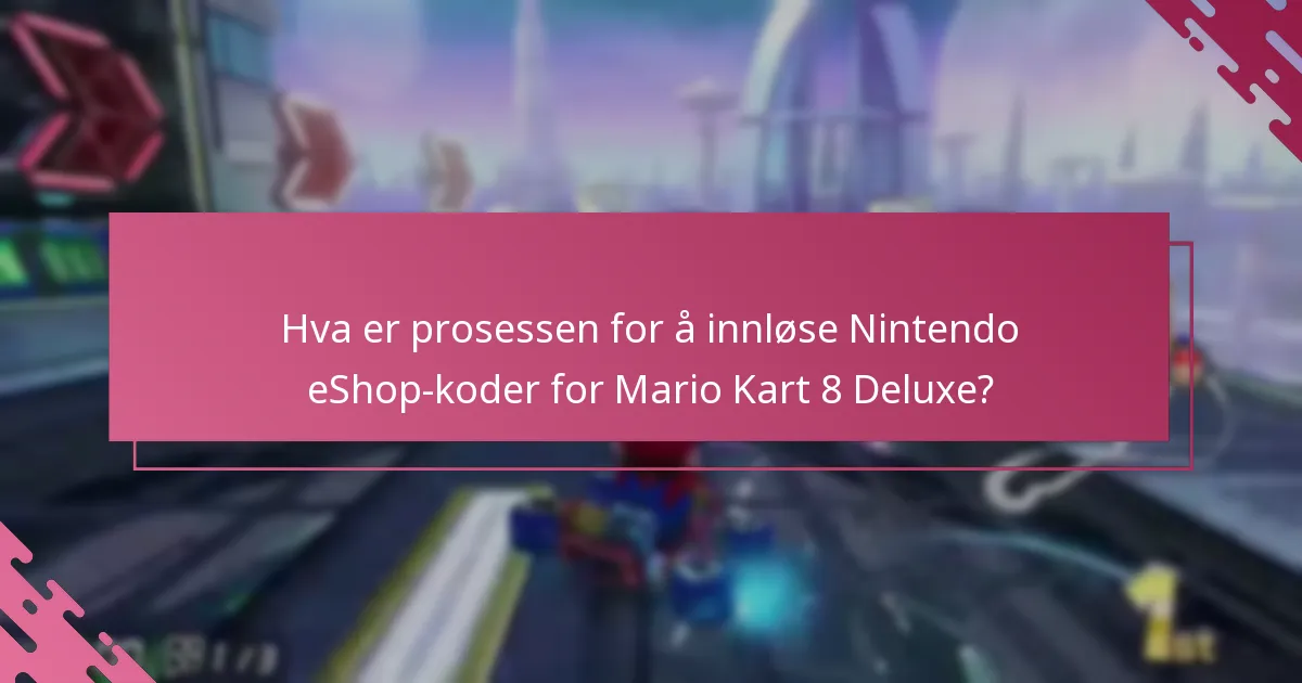 Hvilke begrensninger bør jeg være klar over når jeg innløser Nintendo eShop-koder?