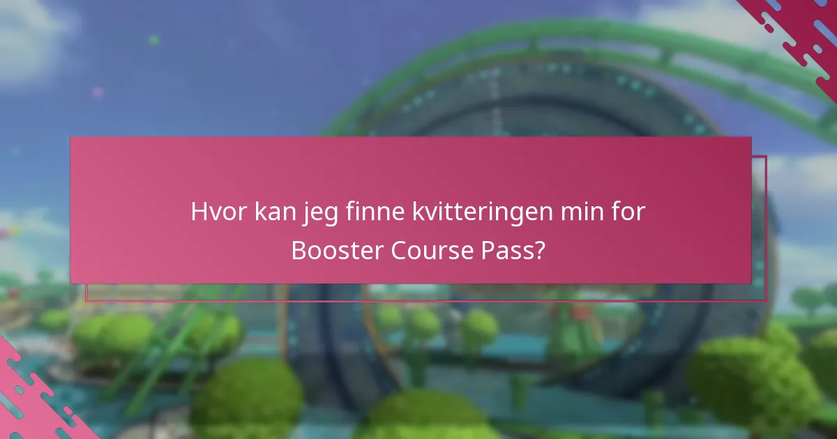 Hvilken e-post skal jeg forvente for bekreftelsen av Booster Course Pass?