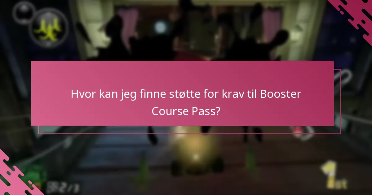 Hvilke oppdateringer bør jeg være oppmerksom på angående krav til Booster Course Pass?